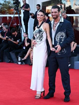 Venice, 82nd Venice International Film Festival 2025 - Evening 9. Red Carpet for the film Elisa. Pictured: Sara Bluma, Can Yaman  Copyright: xManuelexMangiarottix xipa-agency.netx xPoolxPhotoxEventsx06x IPA_Agency_IPA64133745