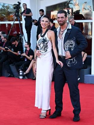 Venice, 82nd Venice International Film Festival 2025 - Evening 9. Red Carpet for the film Elisa. Pictured: Sara Bluma, Can Yaman  Copyright: xManuelexMangiarottix xipa-agency.netx xPoolxPhotoxEventsx06x IPA_Agency_IPA64133767