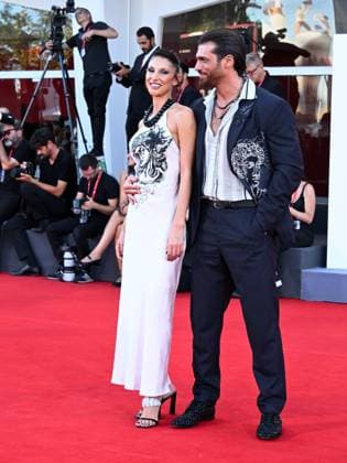 Venice, 82nd Venice International Film Festival 2025 - Evening 9. Red Carpet for the film Elisa. Pictured: Sara Bluma, Can Yaman  Copyright: xManuelexMangiarottix xipa-agency.netx xPoolxPhotoxEventsx06x IPA_Agency_IPA64133773