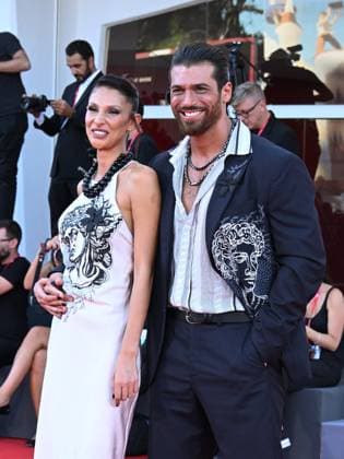 Venice, 82nd Venice International Film Festival 2025 - Evening 9. Red Carpet for the film Elisa. Pictured: Sara Bluma, Can Yaman  Copyright: xManuelexMangiarottix xipa-agency.netx xPoolxPhotoxEventsx06x IPA_Agency_IPA64133797