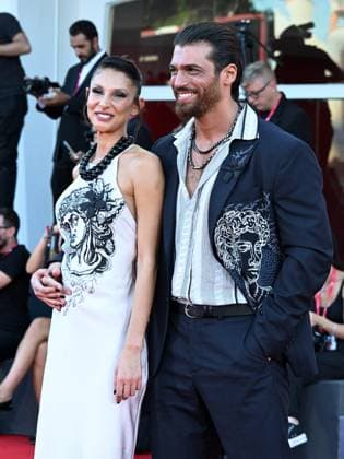 Venice, 82nd Venice International Film Festival 2025 - Evening 9. Red Carpet for the film Elisa. Pictured: Sara Bluma, Can Yaman  Copyright: xManuelexMangiarottix xipa-agency.netx xPoolxPhotoxEventsx06x IPA_Agency_IPA64133804