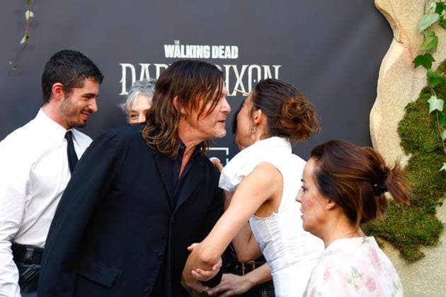World premiere of the third season of The Walking Dead Daryl Dixon in Madrid Norman Reedus and Greta Fernandez at the world premiere of the third season of The Walking Dead Daryl Dixon at Callao Cinemas on August 04, 2025 in Madrid Spain PREMIERE THE WALKING DEAD DARYL DIXON FAMOUS EVENT CINEMA CINES CALLAO Madrid Madrid Madrid Spain  Copyright: xJosexVelascox 6933891