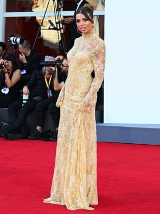 Venice, ITALY: Venice, 82nd Venice International Film Festival 2025 - Evening 9. Red Carpet for the film Elisa. Pictured: Margherita Molinari Venice ITALY  - ZUMAp169 20250904_zea_p169_1441 Copyright: xManuelexMangiarottix