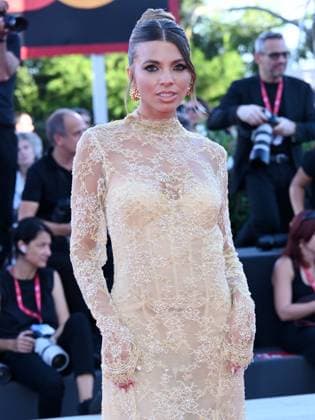 Venice, Italy: Venice, 82nd Venice International Film Festival 2025 - Evening 9 - Red Carpet for the film Elisa Pictured: Margherita Molinari Venice Italy  - ZUMAp169 20250904_zea_p169_1811 Copyright: xAlbertoxTerenghi PoolxxEvenx