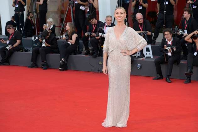 Elisa red carpet in Venice Lido, Italy - 04 Sep 2025 Eleonora Abbagnato attends the Elisa red carpet during the 82nd Venice Film Festival in Venice Lido at Palazzo del cinema. Venice Lido Italy Copyright: xMarioxCartellix xSOPAxImagesx _DSC6738