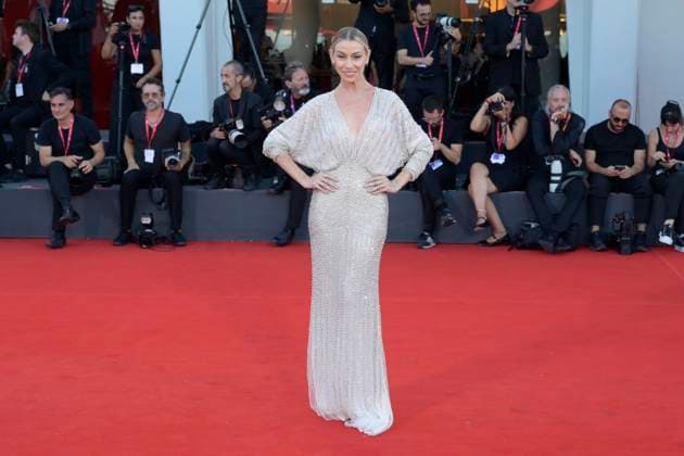 Elisa red carpet in Venice Lido, Italy - 04 Sep 2025 Eleonora Abbagnato attends the Elisa red carpet during the 82nd Venice Film Festival in Venice Lido at Palazzo del cinema. Venice Lido Italy Copyright: xMarioxCartellix xSOPAxImagesx _DSC6743