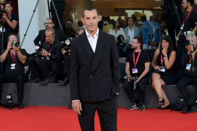 Elisa red carpet in Venice Lido, Italy - 04 Sep 2025 Marco Brinzi attends the Elisa red carpet during the 82nd Venice Film Festival in Venice Lido at Palazzo del cinema. Venice Lido Italy Copyright: xMarioxCartellix xSOPAxImagesx _DSC6782