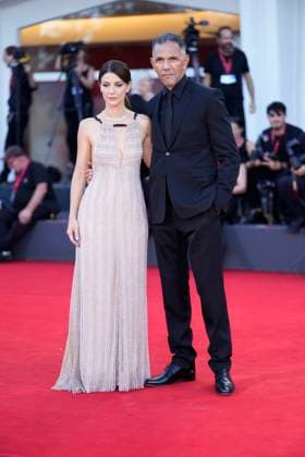 Elisa Red Carpet - The 82nd Venice International Film Festival in Venice Lido - 04 Sep 2025 Barbara Ronchi and Roschdy Zem attend the Elisa red carpet during the 82nd Venice International Film Festival. Venice Lido Italy Copyright: xDanielexCifalax xSOPAxImagesx _CIF3205