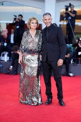 Elisa Red Carpet - The 82nd Venice International Film Festival in Venice Lido - 04 Sep 2025 Roschdy Zem and Valeria Golino attend the Elisa red carpet during the 82nd Venice International Film Festival. Venice Lido Italy Copyright: xDanielexCifalax xSOPAxImagesx _CIF3248