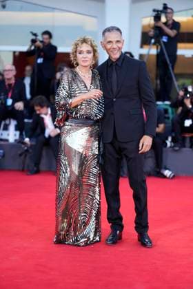 Elisa Red Carpet - The 82nd Venice International Film Festival in Venice Lido - 04 Sep 2025 Roschdy Zem and Valeria Golino attend the Elisa red carpet during the 82nd Venice International Film Festival. Venice Lido Italy Copyright: xDanielexCifalax xSOPAxImagesx _CIF3253