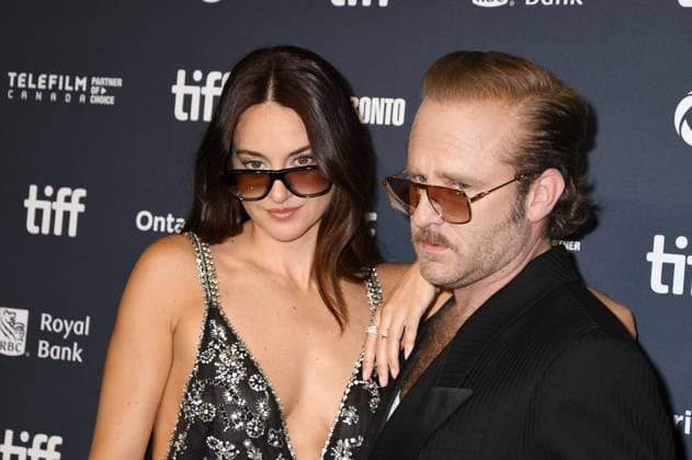 TORONTO, CA - SEPTEMBER 4: Shailene Woodley and Ben Foster at the Motor City Premiere during the 2025 Toronto International Film Festival on September 4, 2025 at TIFF Lightbox in Toronto, Canada. Copyright: xMediaPunchx