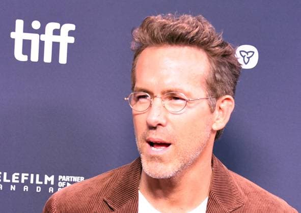 TORONTO, CA - SEPTEMBER 4: Ryan Reynolds at the John Candy: I Like Me screening during the 2025 Toronto International Film Festival on September 4, 2025 at Roy Thomson Hall in Toronto, Canada. Copyright: xMediaPunchx