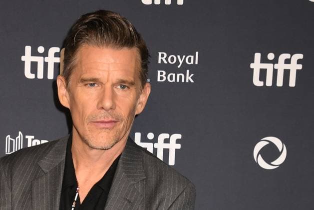 TORONTO, CA - SEPTEMBER 4: Ethan Hawke at The Lowdown Premiere during the 2025 Toronto International Film Festival on September 4, 2025 at TIFF Lightbox in Toronto, Canada. Copyright: xMediaPunchx