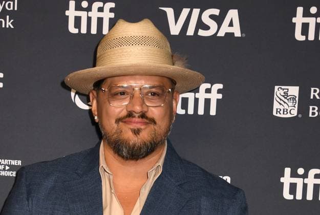 TORONTO, CA - SEPTEMBER 4: Sterlin Harjo at The Lowdown Premiere during the 2025 Toronto International Film Festival on September 4, 2025 at TIFF Lightbox in Toronto, Canada. Copyright: xMediaPunchx