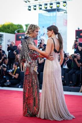 Elisa red carpet during the 82nd Venice International Film Festival in Venice, Italy on 04 September 2025. Valeria Golino and Barbara Ronchi attend attends the Elisa red carpet during the 82nd Venice International Film Festival in Venice, Italy on 04 September 2025., Credit:Stefano Costantino TTL Avalon Italy, Venice  Copyright: xStefanoxCostantinoxTTLx xAvalonx 1034242908