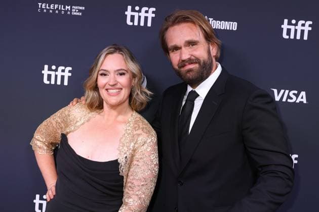 50eme Festival du Film de Toronto 05 Septembre 2025 50th Toronto International Film Festival Red carpet of the film John Candy I like me Jennifer Candy Sullivan and Chris Candy 448338 2025 09 04 Toronto Canada  Copyright: xIsabellexVautierx xStarfacex STAR_448338_075