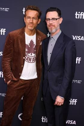 50eme Festival du Film de Toronto 05 Septembre 2025 50th Toronto International Film Festival Red carpet of the film John Candy I like me Ryan Reynolds and Colin Hanks 448338 2025 09 04 Toronto Canada  Copyright: xIsabellexVautierx xStarfacex STAR_448338_106