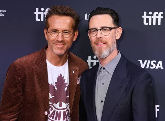 50eme Festival du Film de Toronto 05 Septembre 2025 50th Toronto International Film Festival Red carpet of the film John Candy I like me Ryan Reynolds and Colin Hanks 448338 2025 09 04 Toronto Canada  Copyright: xIsabellexVautierx xStarfacex STAR_448338_107