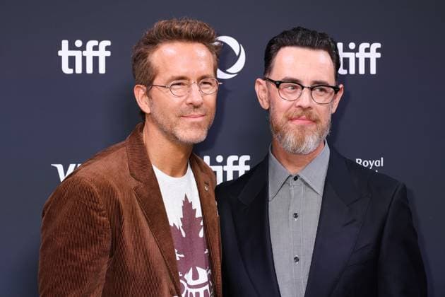 50eme Festival du Film de Toronto 05 Septembre 2025 50th Toronto International Film Festival Red carpet of the film John Candy I like me Ryan Reynolds and Colin Hanks 448338 2025 09 04 Toronto Canada  Copyright: xIsabellexVautierx xStarfacex STAR_448338_112