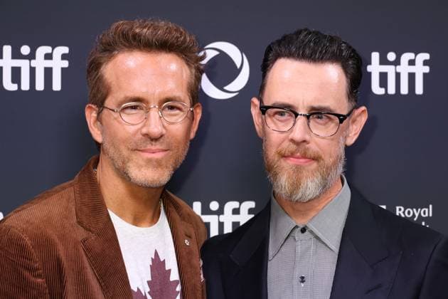 50eme Festival du Film de Toronto 05 Septembre 2025 50th Toronto International Film Festival Red carpet of the film John Candy I like me Ryan Reynolds and Colin Hanks 448338 2025 09 04 Toronto Canada  Copyright: xIsabellexVautierx xStarfacex STAR_448338_113