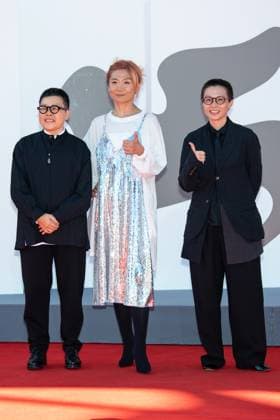 82nd Venice Film Festival Red carpet of the movie -Nuhai (Girl)- Palazzo del Cinema - Venice Lido, Italy Yeh Jufeng;guest;Jing-Pin Yu 82nd Venice Film Festival Red carpet of the movie -Nuhai (Girl)- Palazzo del Cinema - Venice Lido, Italy 4th September 2025  Copyright: xSGPx