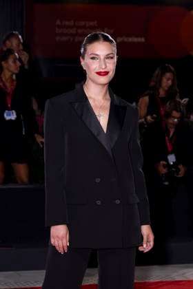 82nd Venice Film Festival Red carpet of the movie -Il Mostro- Palazzo del Cinema - Venice Lido, Italy Francesca Olia 82nd Venice Film Festival Red carpet of the movie -Il Mostro- Palazzo del Cinema - Venice Lido, Italy 4th September 2025  Copyright: xALFONSOxCATALANO SGPITALIAx