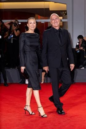 82nd Venice Film Festival Red carpet of the movie -Il Mostro- Palazzo del Cinema - Venice Lido, Italy Alice Sozzi;Stefano Sollima 82nd Venice Film Festival Red carpet of the movie -Il Mostro- Palazzo del Cinema - Venice Lido, Italy 4th September 2025  Copyright: xMAXxMONTINGELLI SGPx