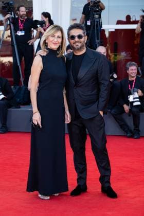 82nd Venice Film Festival Red carpet of the movie -Elisa- Palazzo del Cinema - Venice Lido, Italy Francesca Mungo;Gianvito Casadonte 82nd Venice Film Festival Red carpet of the movie -Elisa- Palazzo del Cinema - Venice Lido, Italy 4th September 2025  Copyright: xMAXxMONTINGELLI SGPx