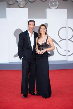 82nd Venice Film Festival Red carpet of the movie -Elisa- Palazzo del Cinema - Venice Lido, Italy Joaquin Morodo;Laura Barth 82nd Venice Film Festival Red carpet of the movie -Elisa- Palazzo del Cinema - Venice Lido, Italy 4th September 2025  Copyright: xSGPx