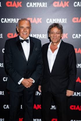 82nd Venice Film Festival Ciak Award - Photocall Venice Lido, Italy Alberto Barbera;Flavio Natalia 82nd Venice Film Festival Ciak Award - Photocall Venice Lido, Italy 4th September 2025  Copyright: xSGPx