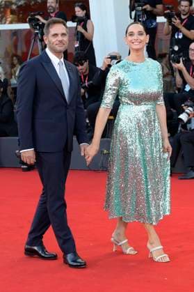 Attilio Fontana with partner Clizia Fornasier at the premiere of the feature film Elisa at the Biennale di Venezia 2025 82 Venice International Film Festival at the Palazzo del Cinema Venice, 04 09 2025 Foto:xA.xM.xTinghinox xFuturexImagex elisa_5931