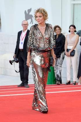 Valeria Golino at the premiere of the feature film Elisa at the Biennale di Venezia 2025 82 Venice International Film Festival at the Palazzo del Cinema Venice, 04 09 2025 Foto:xA.xM.xTinghinox xFuturexImagex elisa_5957