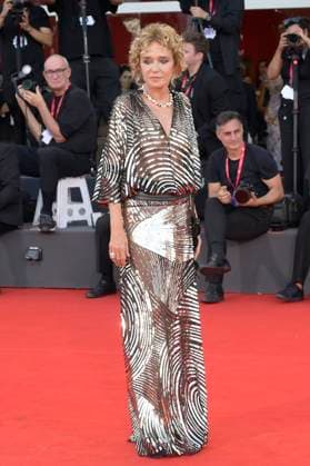 Valeria Golino at the premiere of the feature film Elisa at the Biennale di Venezia 2025 82 Venice International Film Festival at the Palazzo del Cinema Venice, 04 09 2025 Foto:xA.xM.xTinghinox xFuturexImagex elisa_5962