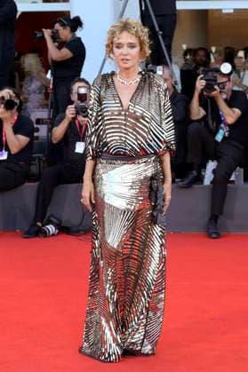 Valeria Golino at the premiere of the feature film Elisa at the Biennale di Venezia 2025 82 Venice International Film Festival at the Palazzo del Cinema Venice, 04 09 2025 Foto:xA.xM.xTinghinox xFuturexImagex elisa_5964