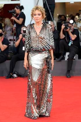 Valeria Golino at the premiere of the feature film Elisa at the Biennale di Venezia 2025 82 Venice International Film Festival at the Palazzo del Cinema Venice, 04 09 2025 Foto:xA.xM.xTinghinox xFuturexImagex elisa_5965