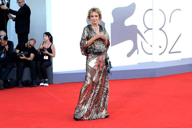 Valeria Golino at the premiere of the feature film Elisa at the Biennale di Venezia 2025 82 Venice International Film Festival at the Palazzo del Cinema Venice, 04 09 2025 Foto:xA.xM.xTinghinox xFuturexImagex elisa_5971
