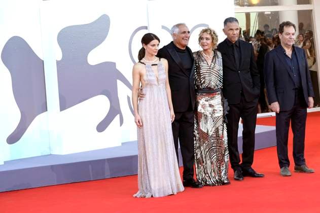 Barbara Ronchi, Leonardo Di Costanzo, Valeria Golino, Roschdy Zem and Diego Ribon at the premiere of the feature film Elisa at the Biennale di Venezia 2025 82 Venice International Film Festival at the Palazzo del Cinema Venice, 04 09 2025 Foto:xA.xM.xTinghinox xFuturexImagex elisa_5993