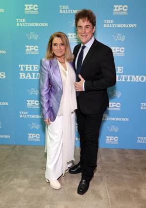 The Baltimorons Film Premiere - LA Liz Larsen, Sal Viviano At The The Baltimorons Film Premiere At Vidiots Foundation - Eagle Theatre In Los Angeles CA, USA on September 04, 2025. Photo by Fati S ABACAPRESS.COM Los Angeles CA United States  Copyright: xFatixSadou ABACAPRESS.COMx