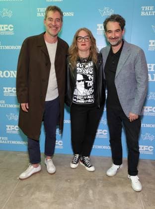 The Baltimorons Film Premiere - LA Mark Duplass, Mel Eslyn, Jay Duplass At The The Baltimorons Film Premiere At Vidiots Foundation - Eagle Theatre In Los Angeles CA, USA on September 04, 2025. Photo by Fati S ABACAPRESS.COM Los Angeles CA United States  Copyright: xFatixSadou ABACAPRESS.COMx