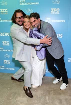 The Baltimorons Film Premiere - LA Michael Strassner, Liz Larsen, Jay Duplass At The The Baltimorons Film Premiere At Vidiots Foundation - Eagle Theatre In Los Angeles CA, USA on September 04, 2025. Photo by Fati S ABACAPRESS.COM Los Angeles CA United States  Copyright: xFatixSadou ABACAPRESS.COMx