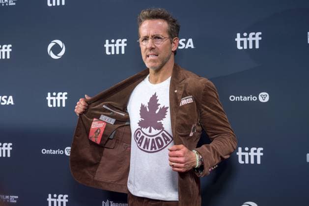 World premiere of John Candy: I Like Me during the 2025 Toronto International Film Festival Featuring: Ryan Reynolds Where: Toronto, Ontario, Canada When: 04 Sep 2025 Credit: Captive Camera Cover Images EDITORIAL USE ONLY. NOT FOR USE BY NEWSPAPERS BASED IN THE UK. Copyright: xx coverimg55050051