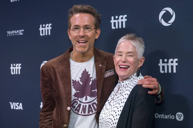 World premiere of John Candy: I Like Me during the 2025 Toronto International Film Festival Featuring: Ryan Reynolds, Tamara Lee Stewart Where: Toronto, Ontario, Canada When: 04 Sep 2025 Credit: Captive Camera Cover Images EDITORIAL USE ONLY. NOT FOR USE BY NEWSPAPERS BASED IN THE UK. Copyright: xx coverimg55050054