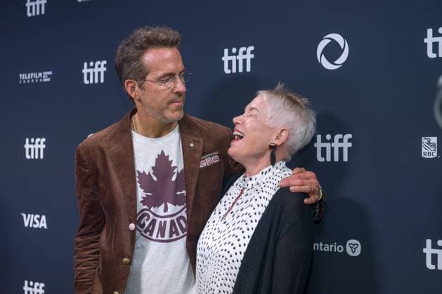 World premiere of John Candy: I Like Me during the 2025 Toronto International Film Festival Featuring: Ryan Reynolds, Tamara Lee Stewart Where: Toronto, Ontario, Canada When: 04 Sep 2025 Credit: Captive Camera Cover Images EDITORIAL USE ONLY. NOT FOR USE BY NEWSPAPERS BASED IN THE UK. Copyright: xx coverimg55050056