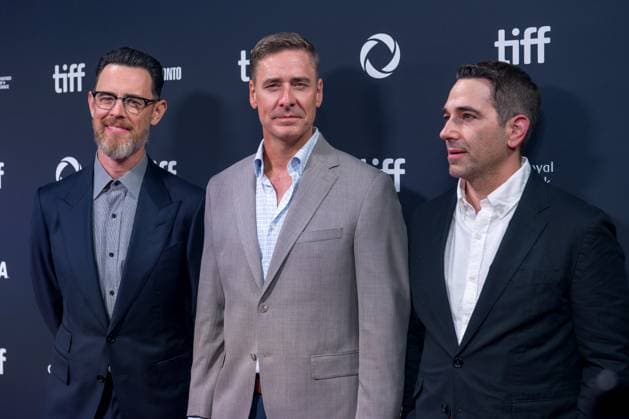 World premiere of John Candy: I Like Me during the 2025 Toronto International Film Festival Featuring: Colin Hanks, Sean Stuart, Glen Zipper Where: Toronto, Ontario, Canada When: 04 Sep 2025 Credit: Captive Camera Cover Images EDITORIAL USE ONLY. NOT FOR USE BY NEWSPAPERS BASED IN THE UK. Copyright: xx coverimg55050031