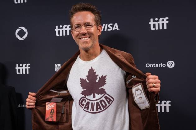 September 4, 2025, Toronto, Ontario, Canada: Ryan Reynolds attends the red carpet for the John Candy - I Like Me premiere during the 2025 Toronto International Film Festival at Roy Thomson Hall. on September 4, 2025 in Toronto, Canada. Toronto Canada - ZUMAe321 20250904_zea_e321_094 Copyright: xLeonardoxRamirezx