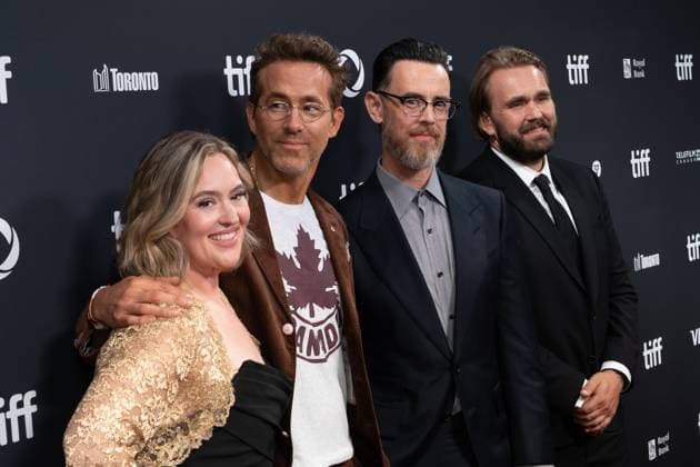 World premiere of John Candy: I Like Me during the 2025 Toronto International Film Festival Featuring: Ryan Reynolds, Jennifer Candy, Colin Hanks, Christopher Candy Where: Toronto, Ontario, Canada When: 04 Sep 2025 Credit: Leonardo Ramirez EyePix INSTARimages EDITORIAL USE ONLY. NOT FOR USE BY NEWSPAPERS BASED IN THE UK. Copyright: xx instar55050293