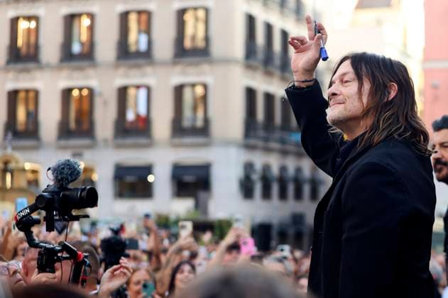 Norman Reedus at the world premiere of season 3 of the AMC series The Walking Dead Daryl Dixon at Cine Callao Madrid, 04 09 2025 Foto:xDyDxFotografosx xFuturexImagex dixon_5969