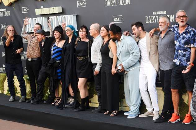 Greg Nicotero and team at the world premiere of season 3 of the AMC series The Walking Dead Daryl Dixon at Cine Callao Madrid, 04 09 2025 Foto:xDyDxFotografosx xFuturexImagex dixon_5971