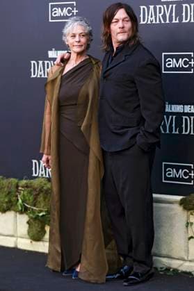 Melissa McBride and Norman Reedus at the world premiere of season 3 of the AMC series The Walking Dead Daryl Dixon at Cine Callao Madrid, 04 09 2025 Foto:xDyDxFotografosx xFuturexImagex dixon_5995