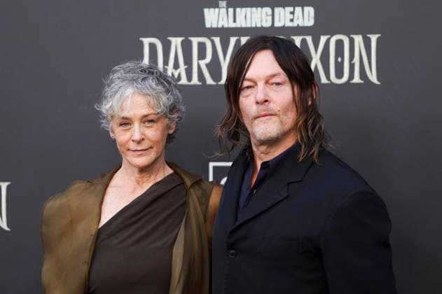 Melissa McBride and Norman Reedus at the world premiere of season 3 of the AMC series The Walking Dead Daryl Dixon at Cine Callao Madrid, 04 09 2025 Foto:xDyDxFotografosx xFuturexImagex dixon_5998